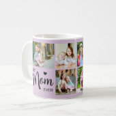 Mug Meilleure Maman Jamais Fête des mères Photo Lilac (Devant gauche)