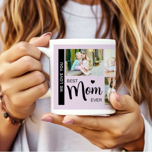 Mug Meilleure Maman Jamais Fête des mères Photo Lilac