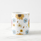 Mug Meilleure maman jamais Fleur sauvage Photo Fête de (Centre)