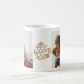 Mug Meilleure Maman Jamais Gold Letter Photo Collage m (Centre)