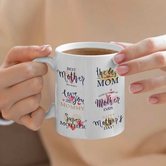 Mug Meilleure maman jamais la fête des mères Citations