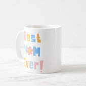 Mug Meilleure maman Jamais la fête des mères Photo (Devant gauche)