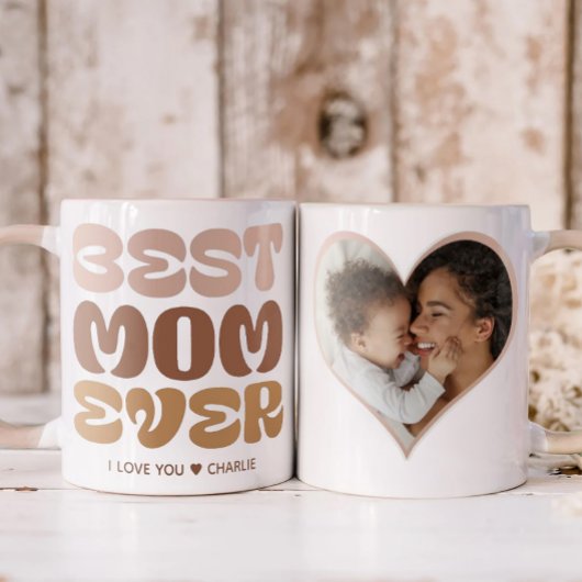 Mug Meilleure maman jamais | Maman Photo et cadeau tex