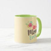 Mug Meilleure maman Jamais mignonne (Devant droit)