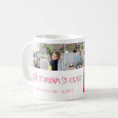 Mug Meilleure Maman Jamais mignonne Lettres Je t'aime  (Devant gauche)