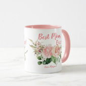 Mug Meilleure maman jamais mignonne mère jour personna (Devant droit)