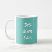 Mug Meilleure maman jamais Modèle typographie Lumière  (Gauche)