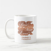 Mug Meilleure maman Jamais moderne mignonne enfants No (Gauche)