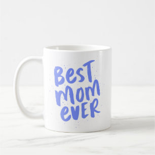 Mug Meilleure maman jamais moderne periwinkle jour de 