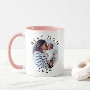 Mug Meilleure Maman Jamais Moderne Photo Ronde Photo P