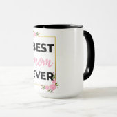 Mug Meilleure maman jamais noire (Devant droit)