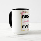 Mug Meilleure maman jamais noire (Devant gauche)