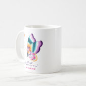 Mug Meilleure maman jamais ! Papillon chic Boho - Fête (Devant gauche)