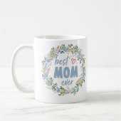 Mug Meilleure maman jamais personnalisable nom et phot (Gauche)