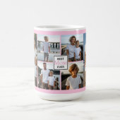 Mug Meilleure maman jamais personnalisée rose 6 modèle (Centre)