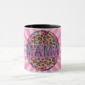 Mug Meilleure maman jamais Personnaliser Floral (Centre)