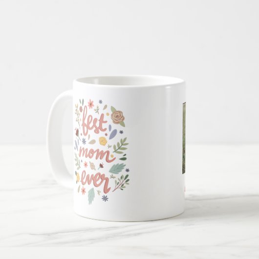 Mug Meilleure maman jamais photo (Devant gauche)