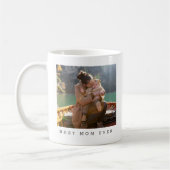 Mug Meilleure maman jamais photo complète modifiable p (Gauche)