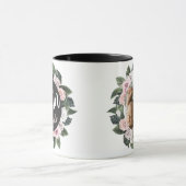 Mug Meilleure maman jamais photo florale (Centre)