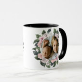 Mug Meilleure maman jamais photo florale (Devant droit)