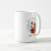 Mug Meilleure maman jamais photo personnalisée (Devant droit)
