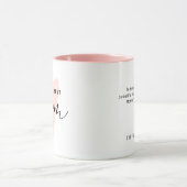 Mug Meilleure Maman Jamais Rose Coeur Script mignon Me (Centre)
