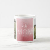 Mug Meilleure maman jamais rose Fhuile Personnalisé Mu (Centre)