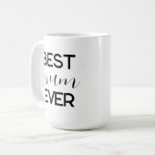 Mug Meilleure Maman Jamais Script moderne Mère's Day C (Devant gauche)