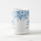 Mug Meilleure maman Jamais Teapot Dusty Blue n Blanc F (Centre)