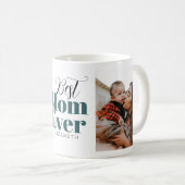 Mug Meilleure maman jamais typographie Customisée (Devant droit)