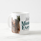 Mug Meilleure maman jamais typographie Customisée (Devant gauche)