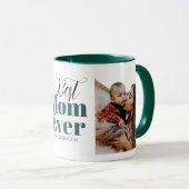 Mug Meilleure maman jamais typographie Customisée (Devant droit)