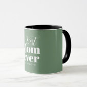 Mug Meilleure maman jamais typographie Customisée (Devant droit)