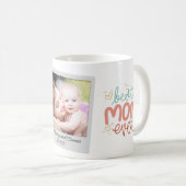 Mug Meilleure maman jamais un polaroïde photo texte ma (Devant droit)
