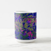 Mug Meilleure maman Jardin bleu violet Jardin Floral (Centre)