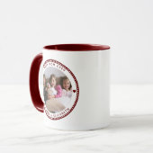 Mug Meilleure Maman Jour des Mères Deux photos Collage (Devant gauche)