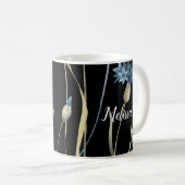 Mug Meilleure Maman Jour des Mères Monogramme Floral (Devant droit)