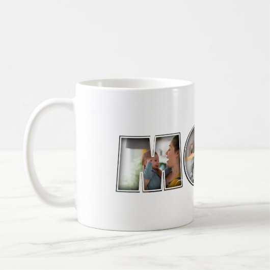 Mug Meilleure Maman Jour des Mères Nom du cadeau 3 Pho (Gauche)