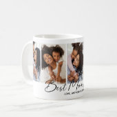 Mug Meilleure maman Jour Script Photo Collage (Devant gauche)