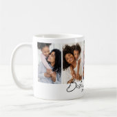 Mug Meilleure maman Jour Script Photo Collage (Gauche)