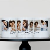 Mug Meilleure maman Jour Script Photo Collage
