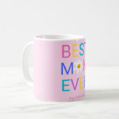 Mug Meilleure Maman Joyeuse Fête des Mères (Devant gauche)
