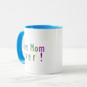 Mug Meilleure Maman & Meilleur Papa du Monde, Typograp (Devant gauche)