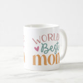 Mug Meilleure maman mignonne du monde Fête des Mères (Devant droit)