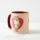 Mug Meilleure maman mignonne Fête des Mères Kawaii Car (Devant gauche)
