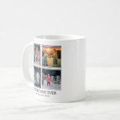 Mug Meilleure maman moderne | Collage de photos (Devant gauche)