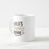 Mug Meilleure Maman Moyenne du Monde (Devant gauche)