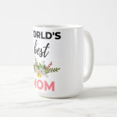 Mug Meilleure maman noire du monde (Devant droit)