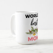 Mug Meilleure maman noire du monde (Devant gauche)
