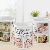 Mug Meilleure maman Photo personnalisée Collage de pho